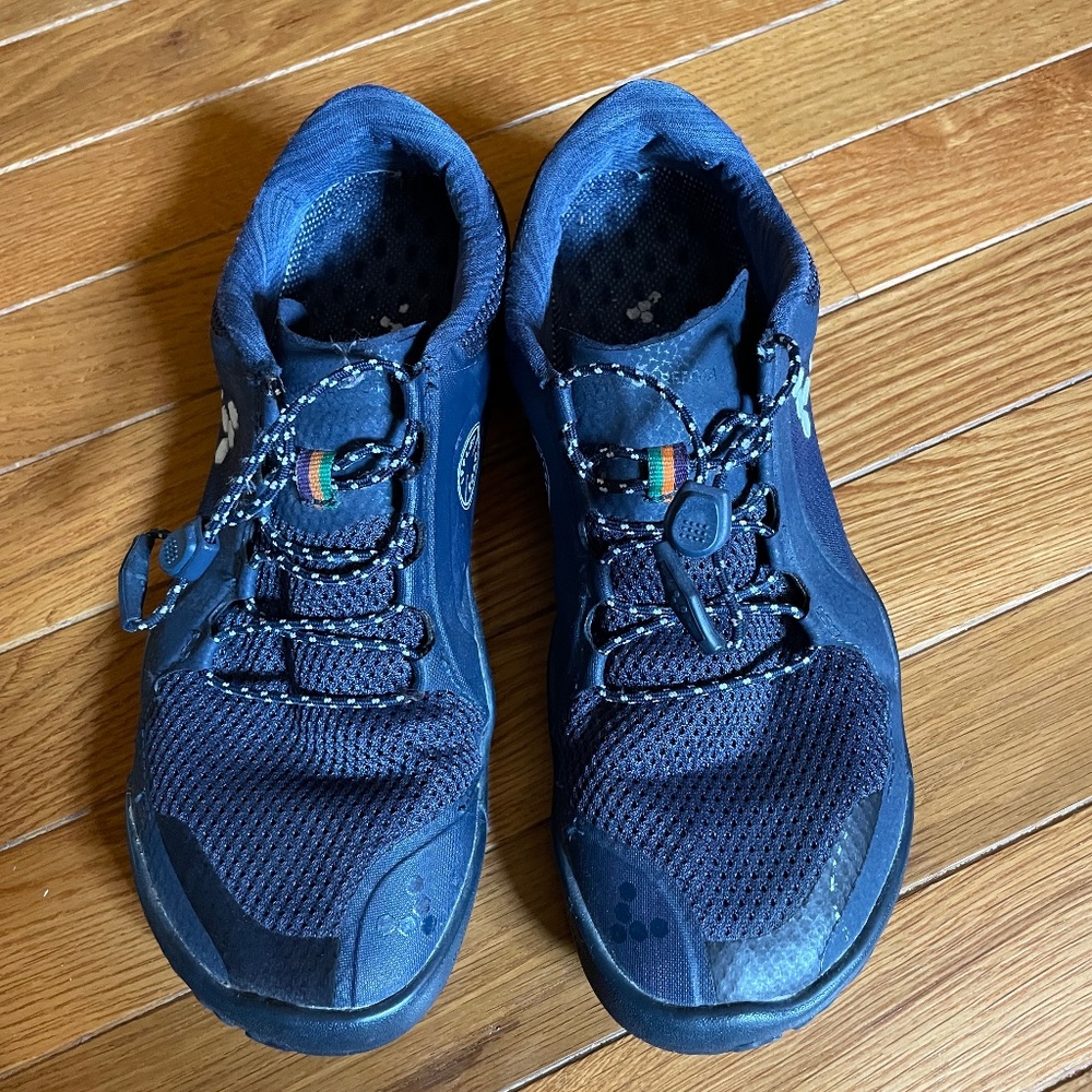 Vivobarefoot Navy Blue Athletic Shoes